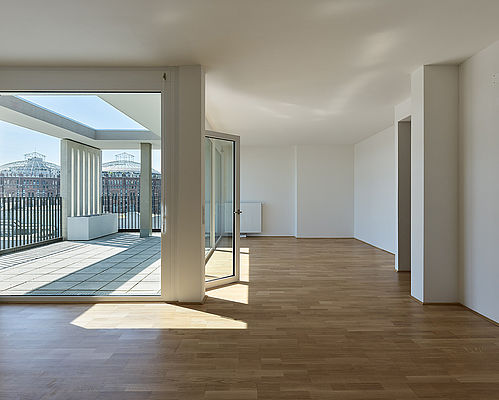 Terragon ÖSW Erdbergstraße 218 - Wohnung mit Terrasse - Bruno Klomfar
