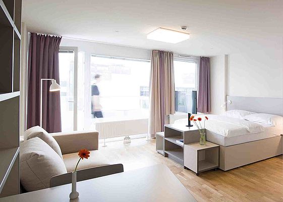 Apartment room4rent HOCH 33 / Fotocredit Andrea Ehrenreich