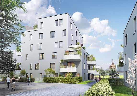 Visalisierung2 - Biotope City Wienerberg - Bpl9 - Copyright: StudioVlay Streeruwitz